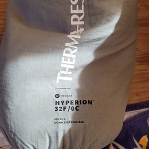 Thermarest Hyperion 900 Fill Down Sleeping Bag